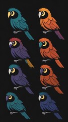 logo on macaws