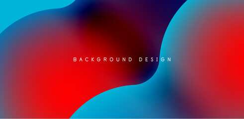 Colorful circle abstract background. Template for wallpaper, banner, presentation, background