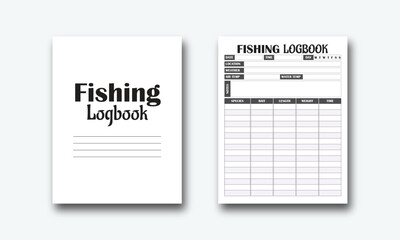 Fishing Logbook KDP Interior