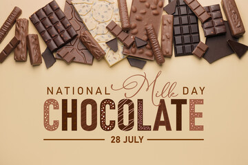 Poster for National Milk Chocolate Day