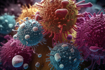 AI human immune cells