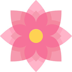 lotus flower flat pattern for decoration,ornament, website, web, mobile app, printing, banner, logo, poster design, etc.