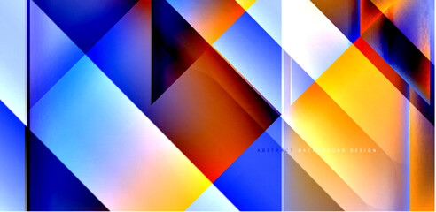 Obraz premium Dynamic bright lines abstract background, stripes with fluid colors, liquid gradients. Vector Illustration For Wallpaper, Banner, Background, Card, Book Illustration, landing page