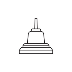 jakarta landmarks vector for website, UI Essential, symbol, presentation
