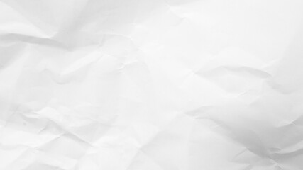 White Paper Texture background. Crumpled white paper abstract shape background with space paper recycle for text