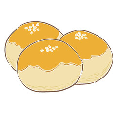 Chinese pastry Moon Cake