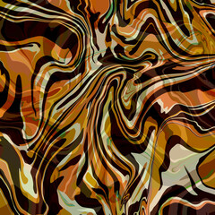 Abstract multicolor marble slab pattern Dark and warm light shades of natural-inspired colors