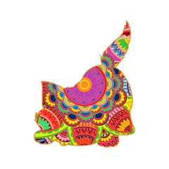 Colorful Cat Mandala