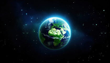 Obraz na płótnie Canvas Environment save and ecology theme concept. World globe. Earth day concept