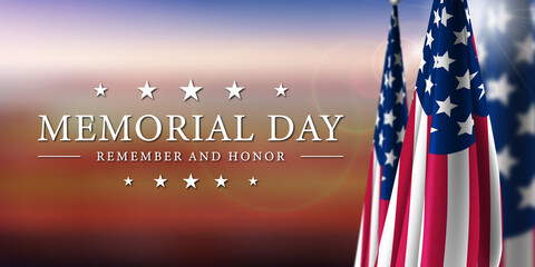 Memorial Day USA Background