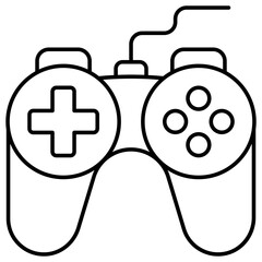 Modern design icon of gamepad