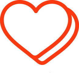 line love heart design