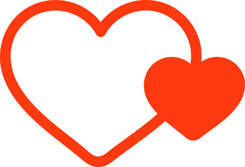 line love heart design