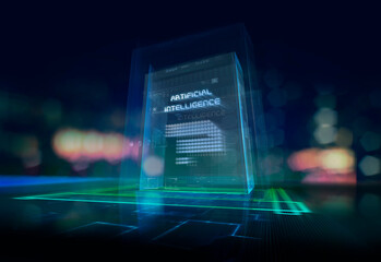 CGI image representing Artificial Intelligence