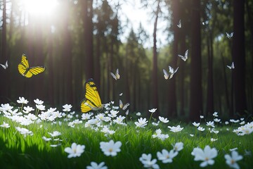 butterfly on the meadow