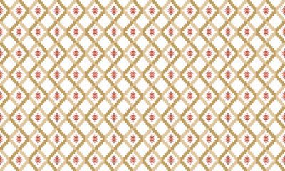 Geometric ethnic pattern vector background. seamless pattern traditional,Design for background, wallpaper, Batik, fabric, carpet, clothing, wrapping, and textile. Colorful ethnic pattern illustration