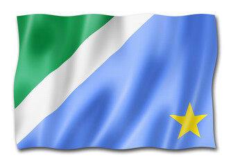 Mato Grosso Do Sul state flag, Brazil