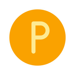 penny flat icon