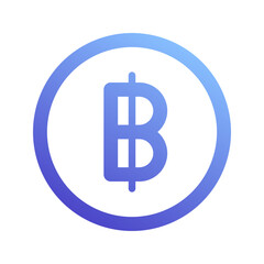 baht gradient icon
