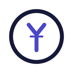 yen line color icon