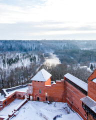 old castle Sigulda, Latvia