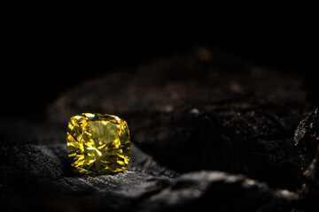 Yellow Diamond Gemstone