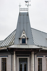 old building in the city, Riga, Latvia