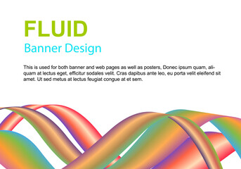 Abstract Fluid color wavy Green purple pink Abstract Fluid color wavy background
