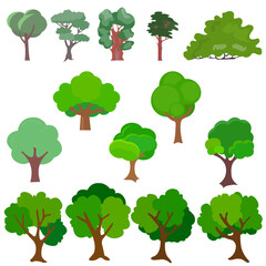 collection of trees