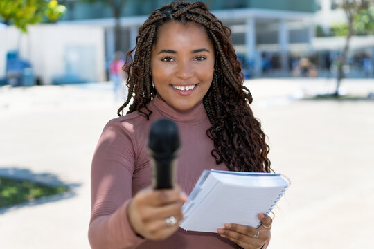Opinion poll of african american female journalist