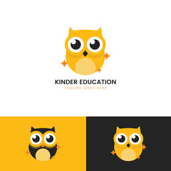 The Owl of Wisdom-A Minimalist Vector Art for Education and Technology