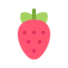 strawberry flat icon
