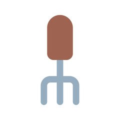 pitchfork flat icon