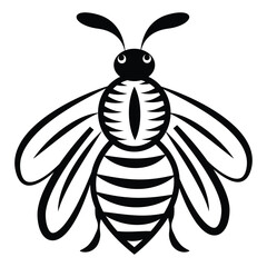 Bee Drawing Outline