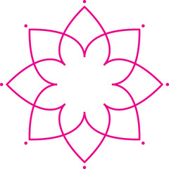 lotus water lily pattern for decoration, website, web, mobile app, printing, banner, logo, poster design, etc.
