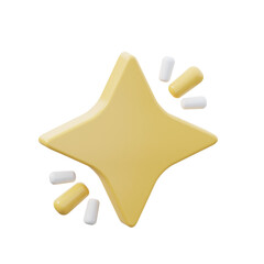 3D Sparkle Illustration