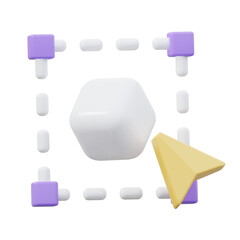 3D Transform Illustration