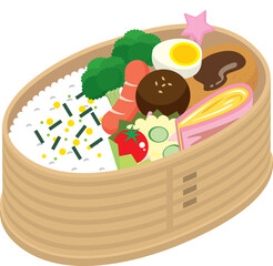 Fototapeta premium „ÅäÂºÅÂΩì bento