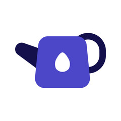 Obraz premium watering can bicolor icon