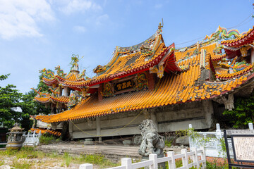 Obraz premium Jiji Wuchang Temple in Nantou of Taiwan