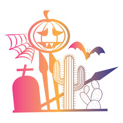 Cactus Hand Drawing Svg Design