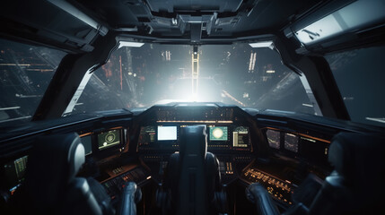 Spacecraft capsules,created with Generative AI tecnology.