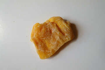1 piece of fleshy yellow dried jack fruit from above