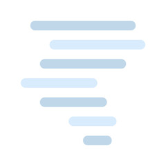 Obraz premium tornado flat icon