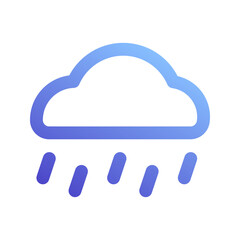 rain gradient icon