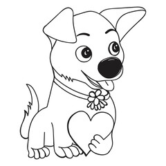 Dog Drawing Design