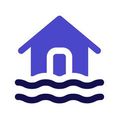 flood bicolor icon