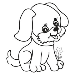 Dog Drawing Design