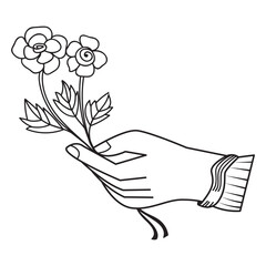 Flower Drawing Design