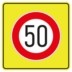 The Maximum Speed Limit (TT-29), Traffic Sign